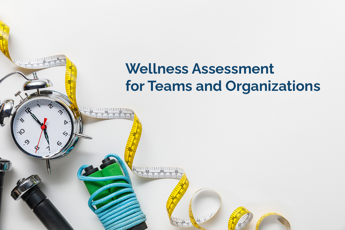 Wellness Assessment for Teams and Organizations